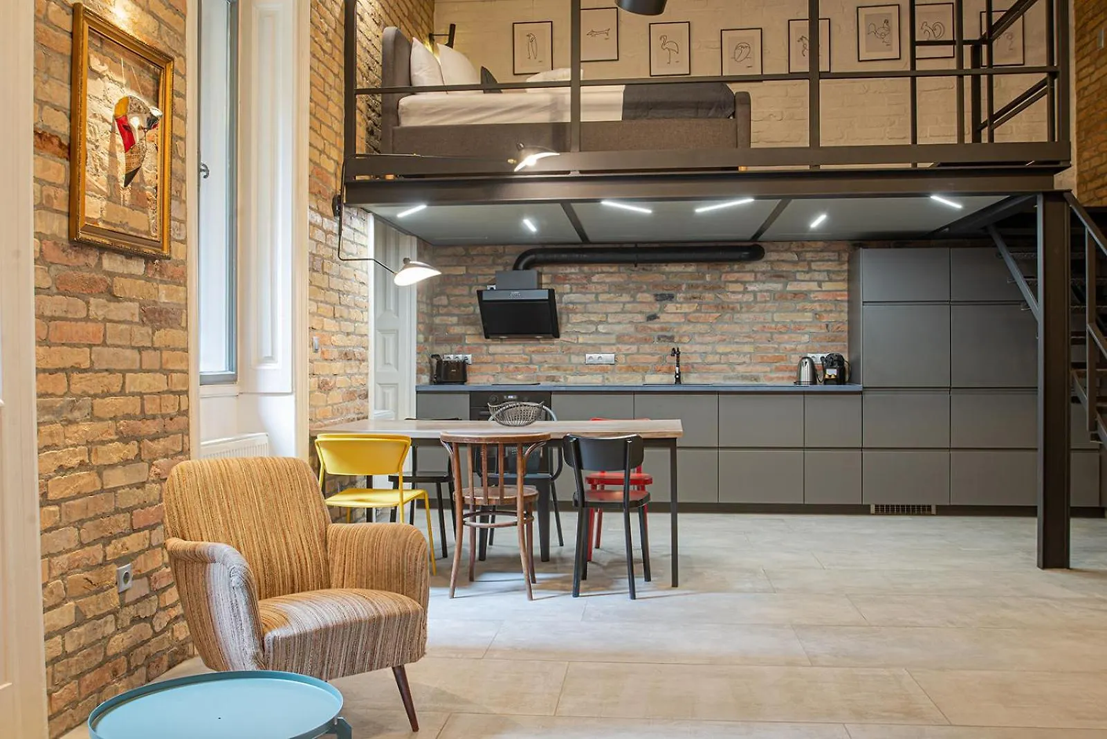 K35 Industrial Loft - Modern Loft In The Heart Of Budapest Lägenhet